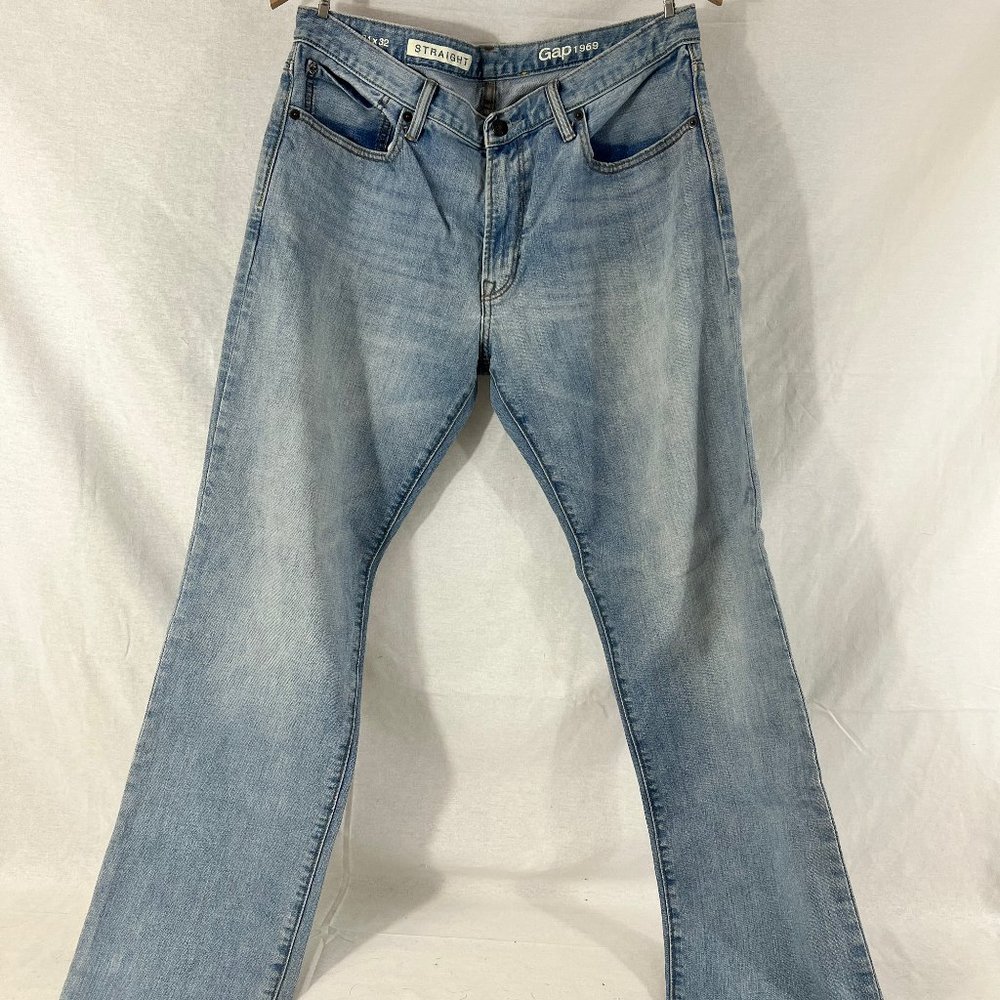 Gently-worn men's GAP jeans, vintage wash